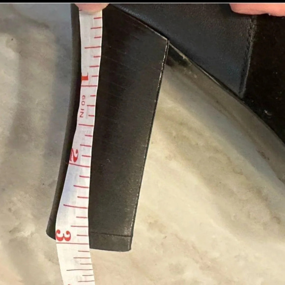 Cordani Vero Cuoio Black Suede & Leather Tall Heeled Boots EU 38.5 US Women's 8 - Picture 10 of 10